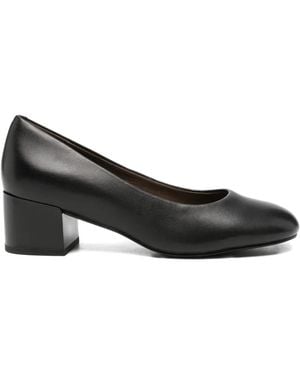 Linda Baumann Block-Heel Pumps - Black