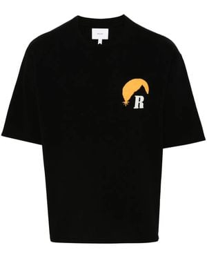 Rhude Moonlight Knitted T-Shirt - Black