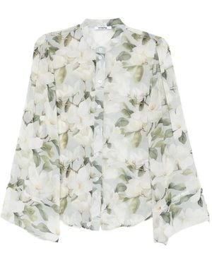 Vivetta Floral Shirt - White