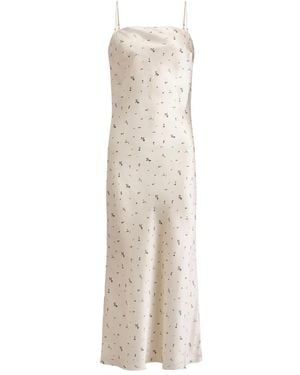 12 STOREEZ Home Floral-Print Slip Dress - White