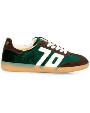 Back 70 Sneakers Cloud Con Inserti E Logo - Verde