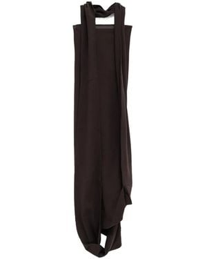 Paloma Wool Gedrapeerde Midi-Jurk - Zwart