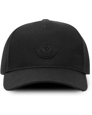 Moncler Logo-Patch Cap - Black