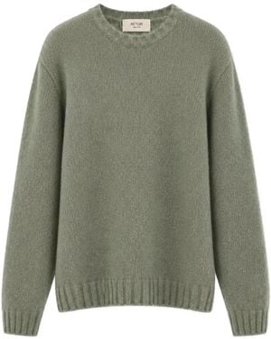 RETORI Brushed Cashmere Jumper - Green