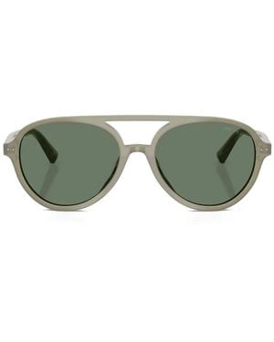 Jimmy Choo Round-Frame Sunglasses - Green