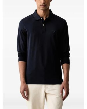 Guess Logo Patch Polo - Black