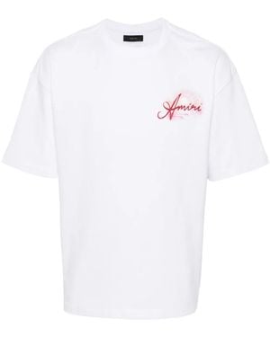 Amiri Paradise Airbrush Tシャツ - ホワイト