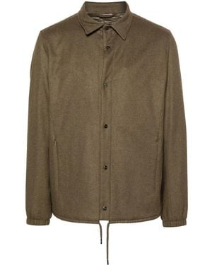 Herno Padded Shirt Jacket - Green