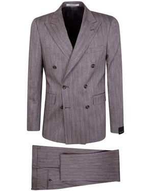Tagliatore 'Bruce' Suit - Grey