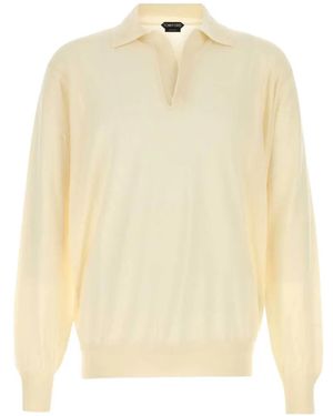 Tom Ford Cashmere Jumper - Natural