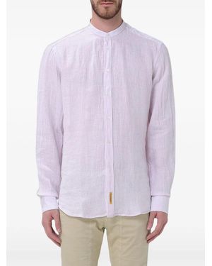 B.D. Baggies Camicia Con Colletto Alla Coreana - Viola