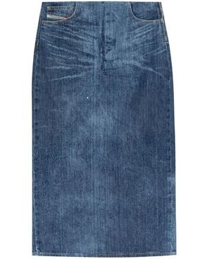 DIESEL Skirt De-Pra-S3 - Blue