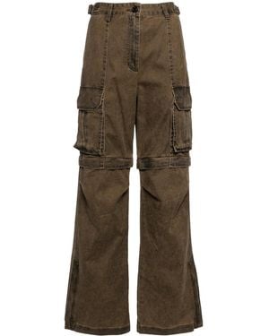 Juun.J Detachable Cargo Pants - Brown