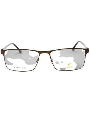 Carrera Rectangle-Frame Glasses - Brown