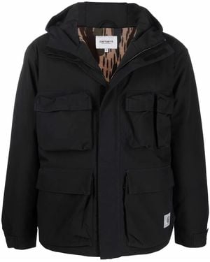 Carhartt Multi-Pocket Hooded Jacket - Black