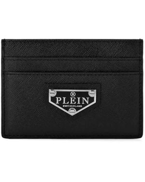 Philipp Plein Klassisches Kartenetui - Schwarz
