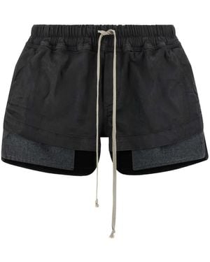 Rick Owens Fog Boxers ショートパンツ - ブラック