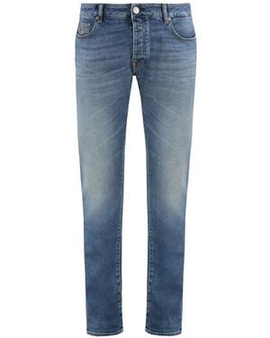 Moorer Credi Slim-Fit Jeans - Blue
