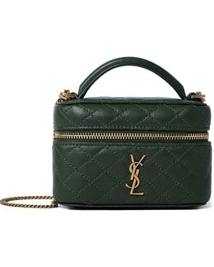 Saint Laurent Bolso shopper Gaby acolchado - Verde