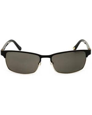 Fossil Rectangle-Frame Sunglasses - Black