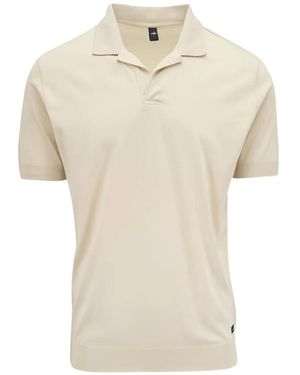 Wahts Daley Short-Sleeve Polo Shirt - Natural