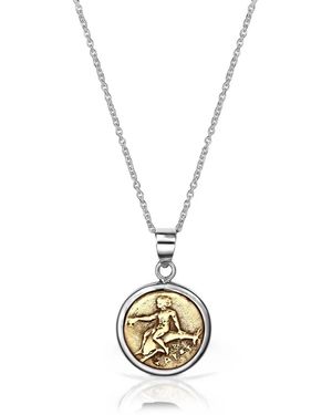 Elle Macpherson Taras Alto Coin-Pendant Necklace - Metallic