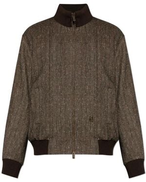 DSquared² Zip-Up Jacket - Brown