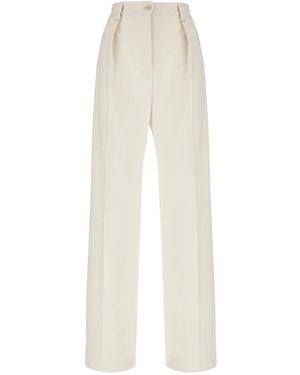 Antonelli Pleated trousers - Weiß
