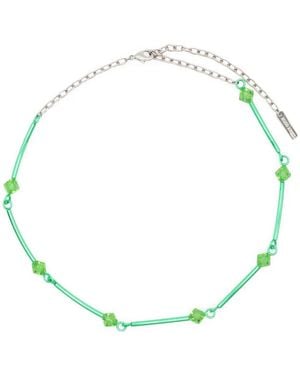 Hugo Kreit Collar De Cadena Spark - Verde