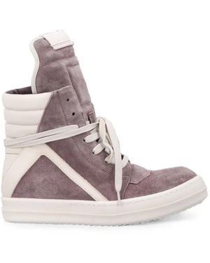 Rick Owens Geobasket High-Top Trainers - Pink
