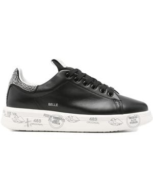 Premiata Belle Studded Sneakers - Schwarz