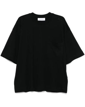 Etudes Studio Patch-Pocket T-Shirt - Black