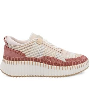 Chloé Nama Platform Trainers - Pink