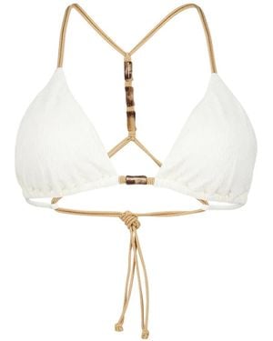 ViX Firenze Lesley Bikini Top - White