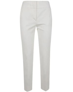 Peserico High-Waisted Trousers - Grey