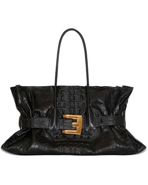 Balmain Anthem ハンドバッグ Xl - ブラック