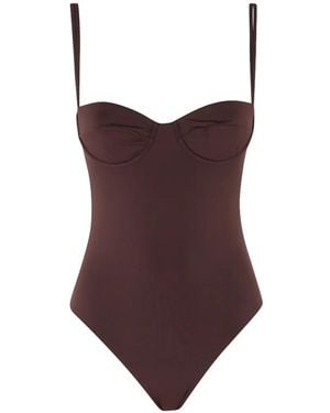FEDERICA TOSI Underwired Swimsuit - Brown