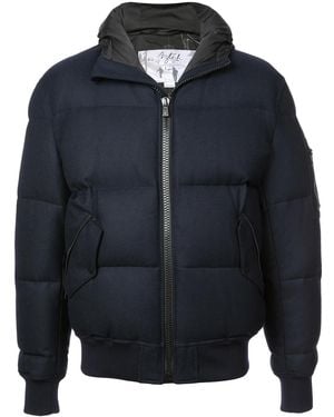 Aztech Mountain Shadow Mountain Bomber Jacket - Blue