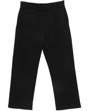 Entire studios Elasticated Straight-Leg Track Pants - Black