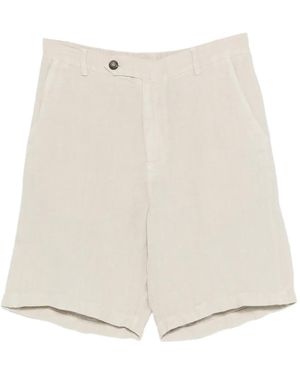 MC2 Saint Barth Linen Sebastian Trousers - White