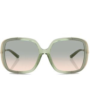 COACH Gradient Square-Frame Sunglasses - Grey