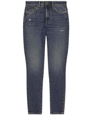 Dolce & Gabbana Audrey Cotton Jeans - Blue