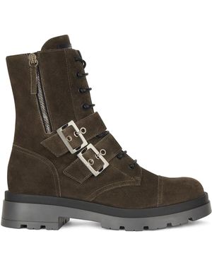 Giuseppe Zanotti Triumph G Biker Boots - Brown