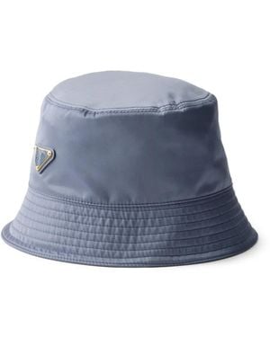 Prada Re-Nylon Bucket Hat - Blue