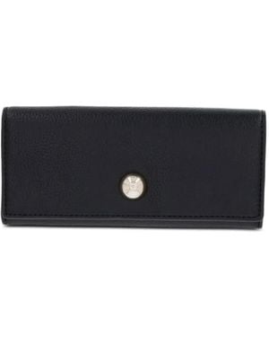 Twinset Portemonnaie Mit Logo-Schild - Schwarz