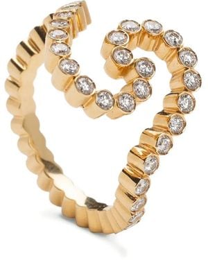 Sophie Bille Brahe 18K Gaia Diamond Ring - Metallic