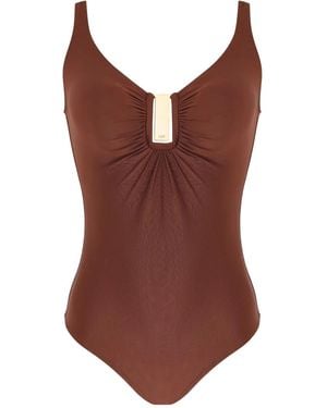 Lygia & Nanny Mirassol Low-Back Swimsuit - Red