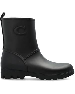 COACH Ryder Gummistiefel - Schwarz