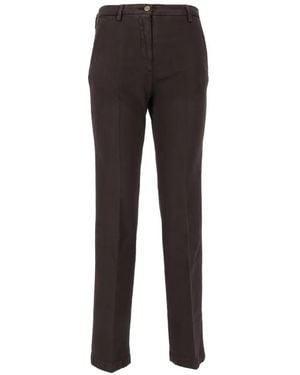 Briglia 1949 Button-Fastening Trousers - Black