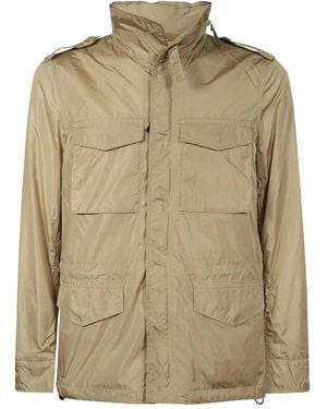 Aspesi Multi-Pocket Nylon Jacket - Natural